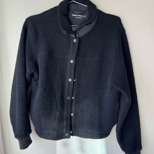 Outdoor Voices Charcoal Teddy Jacket